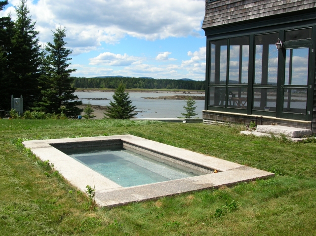 Stars will look even better looking up from this pool at night!