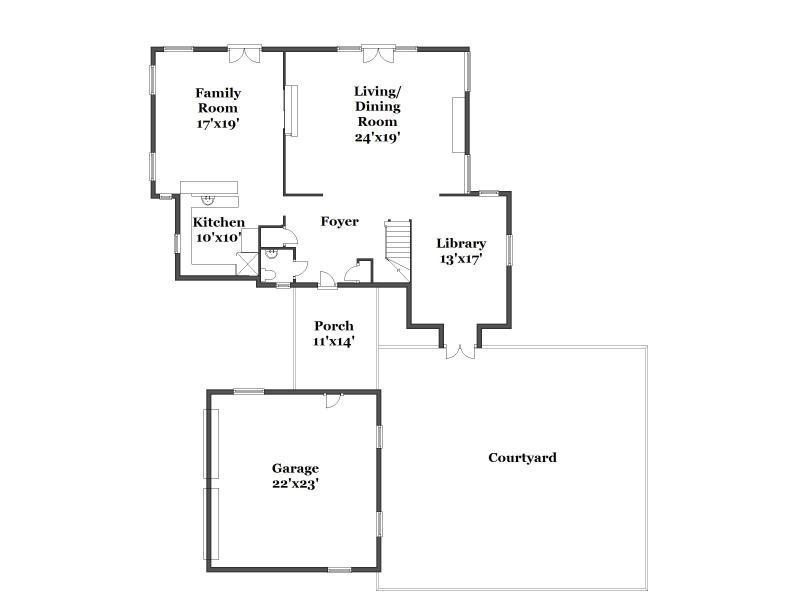 first floor floor plan 