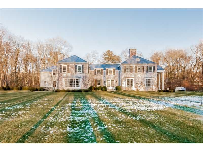 Looking back at the house.  The grounds on the property offer a pool site.