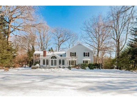 Good deep back yard.  Looks as if there is a lot of room for all your "sports fans".