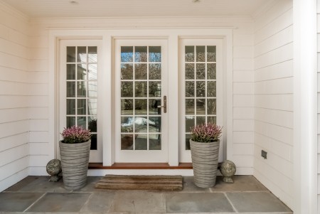Who needs a front door when the back door looks like this!