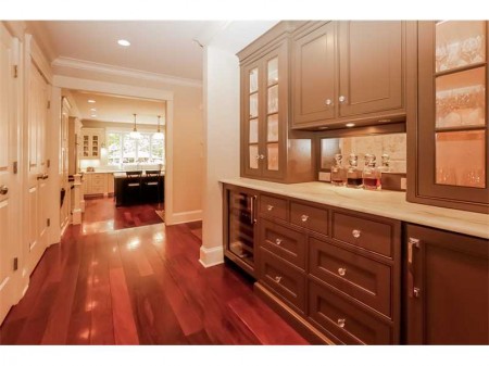 fabulous pantry and bar area