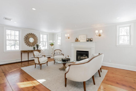 The formal living room will be a great gathering spot for 'grown up' evenings.