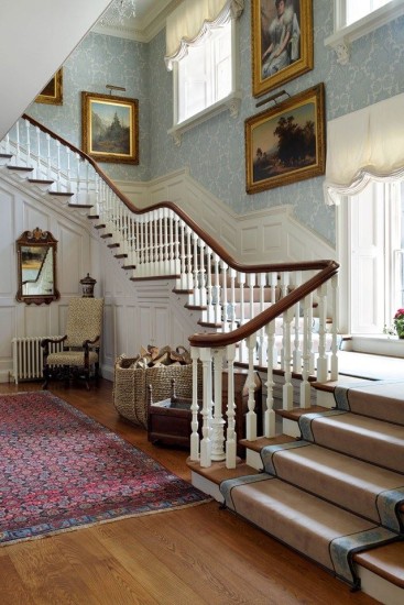 I love this photograph (House & Garden 2015) and pictured instantly as I looked up the stairs at 461 Middlesex.