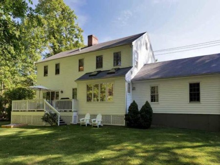 Wonderful back yard so close to town! You are sort of getting a little bit of everything here: Colonial house that is renovated with four bedrooms and a big back yard!